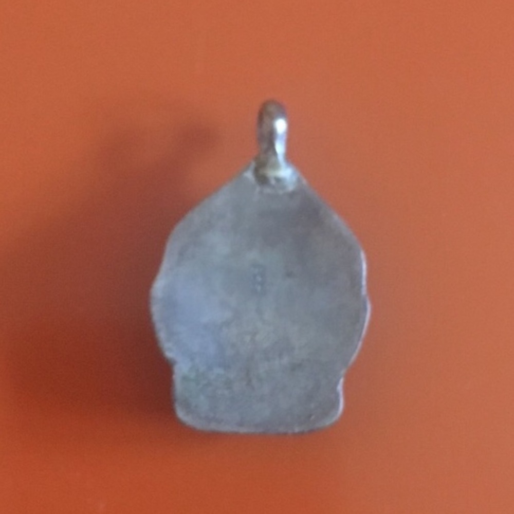 Sterling silver .925 Buddha head pendant - Picture 4 of 4